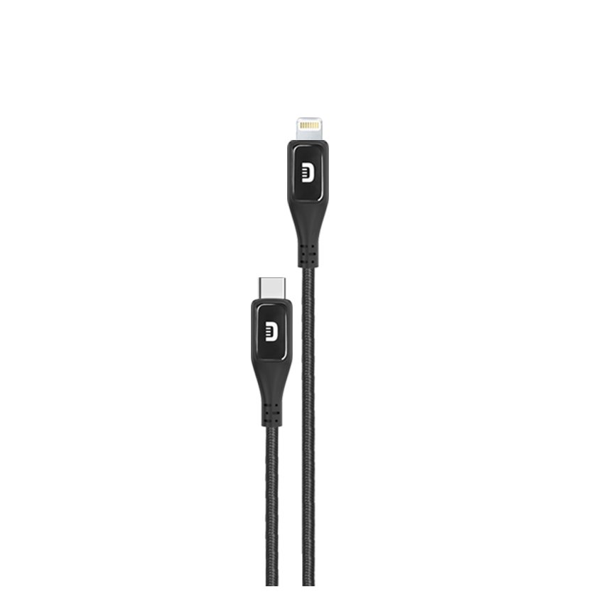 Zendure SuperCord Pro USBC to Lightning Cable Black