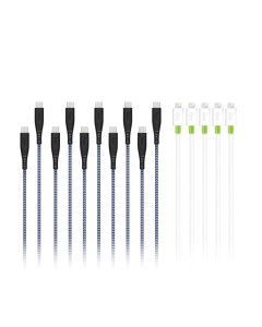 Goui - ( 5x Flex Type C C ) Cables + ( 5x Classic iPhone ) Cables - Offer OG2043