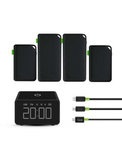 Goui - 2x Brave 20 + 2x Brave 10 + O'Clock + Classic ( iPhone + Type C + Micro ) Cables - Offer OG1723