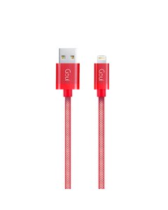 Goui - iPhone Kablosu Metalik |Kırmızı