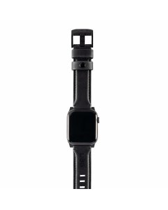 UAG Apple Watch 44"/42" leather-Strap- Black