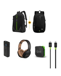 Goui - BackPack + Buyuni + Native + Taggy + Classic (iPhone + Type C) Cables - Offer OG1867