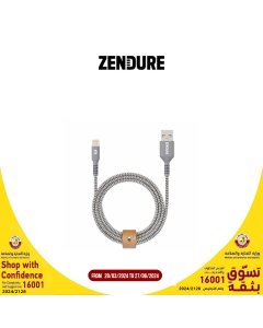 Zendure - iPhone Cable SuperCord Grey
