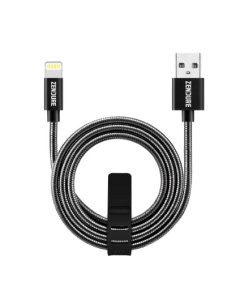 Zendure USB lightening metal cable  Black