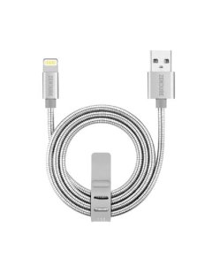 Zendure USB lightening metal cable  Silver