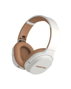 Maestro - NATIVE Blutooth HeadSet (White/Brown)