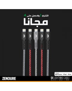 Zendure - 5x iPhone SuperCord Cable Offer - OZ061