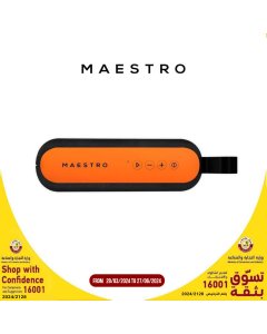 Maestro - Ellipse Bluetooth Speaker - Orange