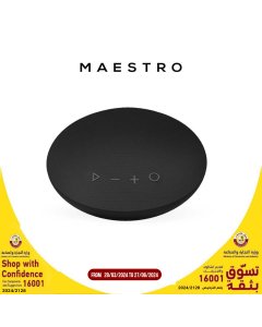 Maestro - HOOP Bluetooth Speaker - Black