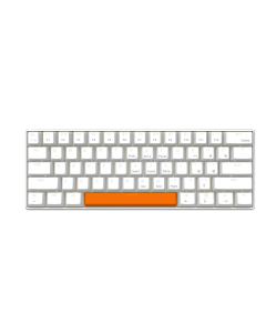 Cypher - Keys Gamming Keyboard - White