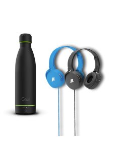 Goui - Black Loch + 2xSBS Headphones Black Blue Offer OG1367