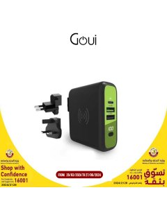 Goui -   Mbala - Wall charger, + Power Bank 8000 + Qi
