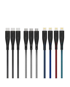  Goui - (4x iPhone + 3x Type C + 3x Micro) Flex Cables - Offer OG1244