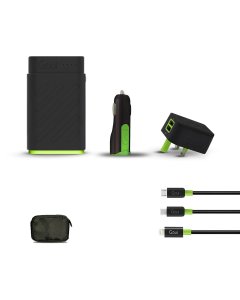 Goui - (Hero 10 + Viper + Spot + (iPhone + Micro + Type C) Classic cables + Soft Bag ) Package OG1532