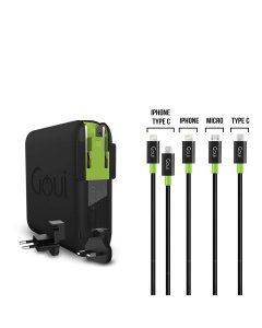 Goui - Mbala + Cables (iPhone Type C + iPhone + Type C + Micro) Classic - Offer OG1603