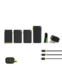 Goui - Brave 20 + 2x Brave 10 + Package (Hero 10 + Viper + Spot + (iPhone + Micro + Type C) Classic cables + Soft Bag ) - OG1805