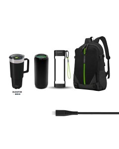 Goui - BackPack Line + Torch + Neon 10 + Tumbler Cup + Silicon iPhone Cable - Offer OG2075
