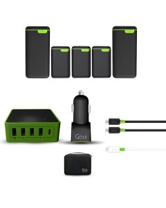 Goui - (2xKigo20 + 2xKigo10) Package + Kigo10 + Kimba + Duo PD + Classic (2xType C + iPhone) Cables + Bag - Offer OG2263