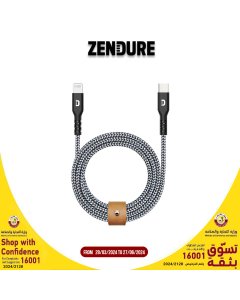 Zendure SuperCord USB-C to 8 Pin Cable - Black	