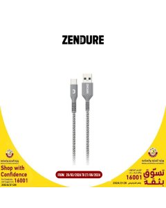 Zendure - SuperCord USB-A to USB-C Cable - Grey