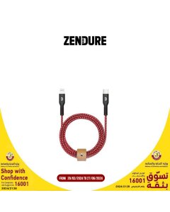 Zendure SuperCord USB-C to 8 Pin Cable - Red