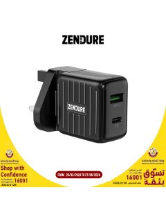 Zendure - SuperPort wall charger 2-Port PD 20W - Black