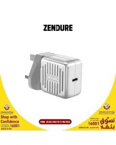 Zendure - SuperPort 20W Wall Charger - Silver
