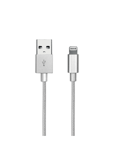 SBS - 8 Pin USB Cable - Silver