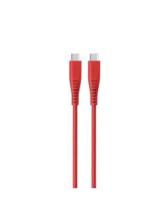 Goui - Silicon Type C to Type C - 1.5Mts Red Cable