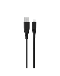 Goui - Silicon USB to Lightning - 1.5Mts Black Cable