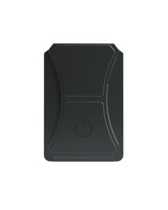 Goui - Magnetic Leather Wallet - Black 