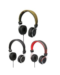 SBS - 3x Stereo Headphone Jack 3,5 DJ  Red Black Green Camo Offer OS179-K