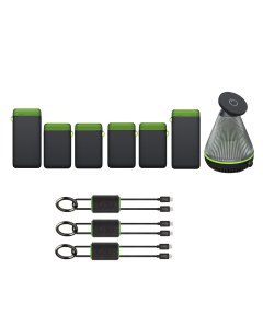 Goui Offer (Pwani) Package ( 2x Power Bank 20,000mAh + 2x Power Bank 10,000mAh ) + ( 2x Power Bank 10,000mAh +Lantern Dimmable Light / Wireless Charger / Speaker + 3x Lock Type-C-C Cables ) - OG2373