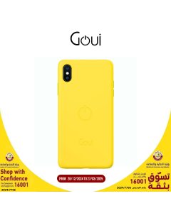 Goui Cover-iPhone X / XS (For prior reservation)-Yellow