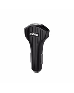 Zendure A-Series 36W 3-Port Car Charger PD & QC 3.1 Black