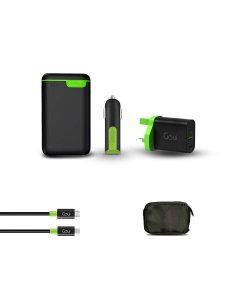 Offer Goui (Kigo) - Package (Power Bank 10000mAh + Viber Car Charger + Cable Classic (Type C + Micro) + Soft Bag) - OG1924