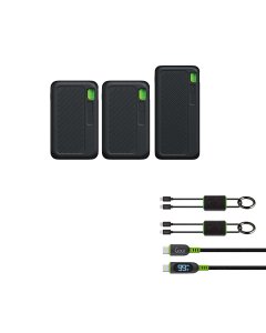 Offer Goui (Singi)- (Power Bank 10,000mAh +Power Bank 20,000mAh + Digital Cable Type C To C+Cable Lock ( Lightning to Type C + Type C to C )- OG2007