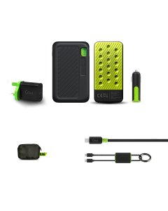 Offer Goui (Singi) Package-(Power Bank 10,000mAh+Wall charger+Car charger+Cable (Lock Lightning Type-C+Classic Type C-A)+ (LUX )+(Wireless charger)- OG2355