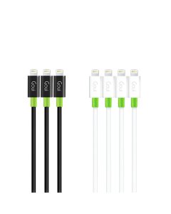 Goui - iPhone (4xWhite + 3xBlack) Classic Cables  Offer OG1445-QT