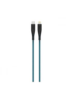 Goui - Flex USB C to Lightning Cable 1.5Mtr - Light Blue