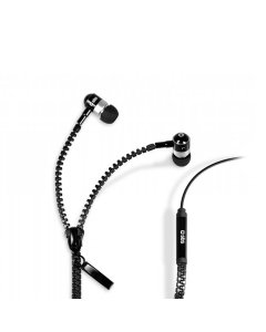 SBS - Earset stereo zip - Black