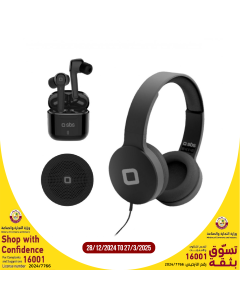 بكج اس بي اس ( مكبر صوت بلوتوث + سماعة رأس سلكية + سماعة أذن بلوتوث) - OS186-Q