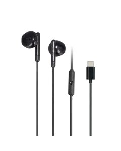 AWEI - Mini Stereo Wired Earphones TypeC Connector - Black