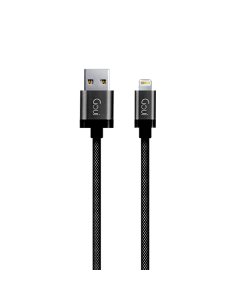 Goui - iPhone Kablosu Metalik |Siyah