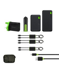 Goui Offer - Package (Singi) - ( Power Bank 10000mAh + Wall Charger + Car Charger + Lock Lightning + Classic Cable ) + ( Power Bank 20000mAh + 2x C to C cable ) - OG2321