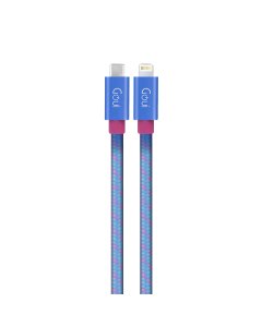 Goui 1M Fashion Lightning - C Type kablo PD - Mavi