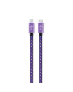 Goui 1M Fashion Lightning - C Type kablo PD -Mor