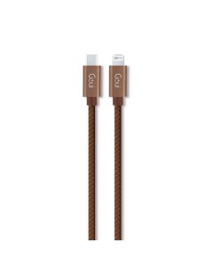 Goui 1M Fashion Lightning - C Type kablo PD - Kahverengi