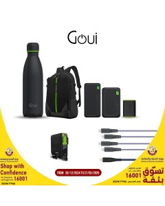 Offer Goui (Singi)- (Power Bank 10,000mAh +Power Bank 20,000mAh+Bolt Power Bank 10,000mAh +Mbala Power Bank 8000 and Wall charger and Qi)+(BackPack + LOCH Bottle + 2xFLEX Cable C-C +FLEX Cable iPhone)- OG2325