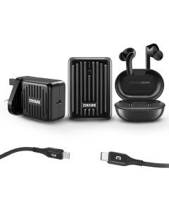 Zendure - Supermini + (SuperPort 20w + Type C to Lightning) Package + ZenPods SE Offer OZ244